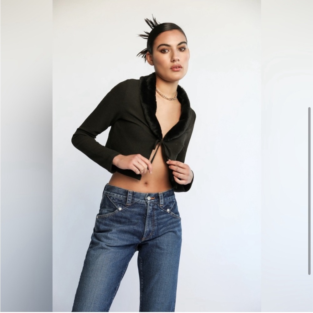 Daily Blue Nidra Slim Barrel Jeans - Picture 4 of 6